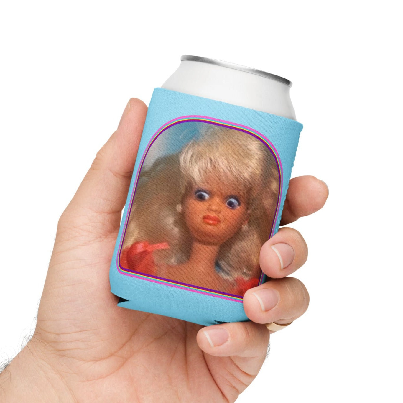 WTF Barbie Can Cooler