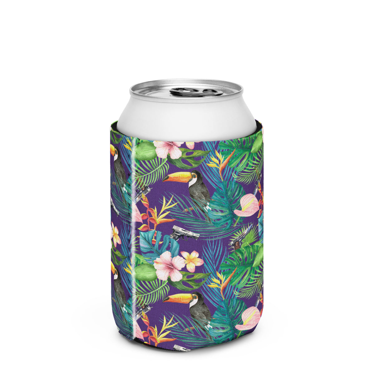 Hibiscus Bang Bang Sunset Hawaiian Can Cooler