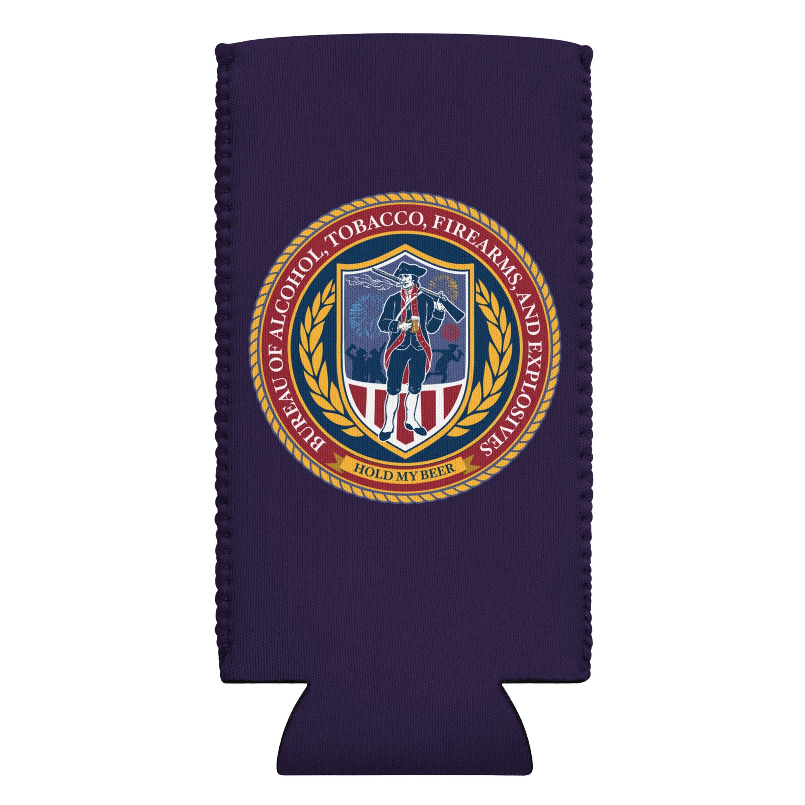 ATF Hold My Beer Can Cooler