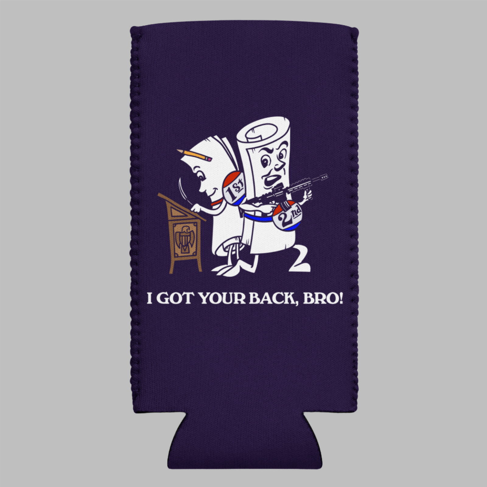 I Got Your Back Bro 2nd Amendment Can Cooler