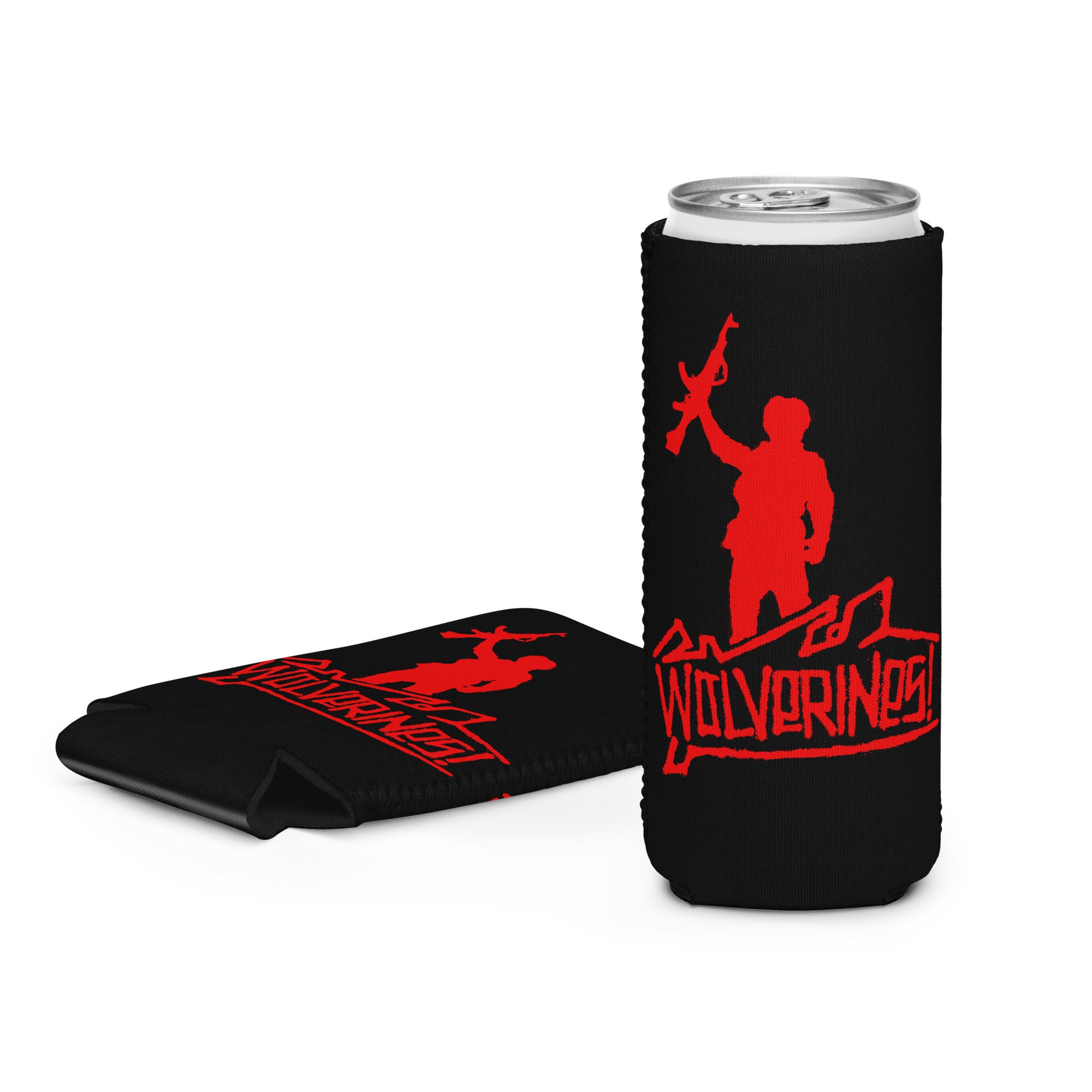 Red Dawn Wolverines Can cooler