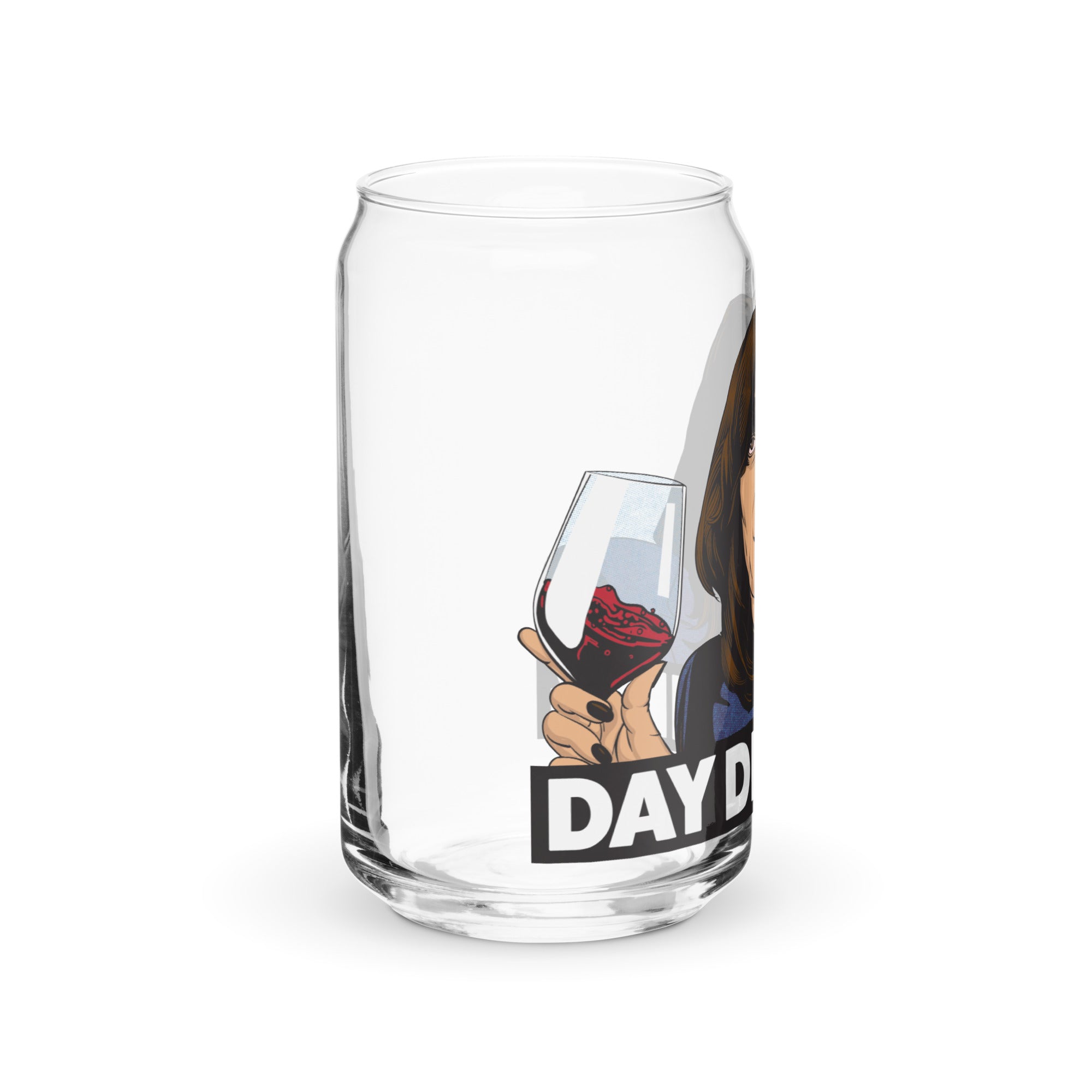 Day Drinking Kamala Harris Can-shaped Glass