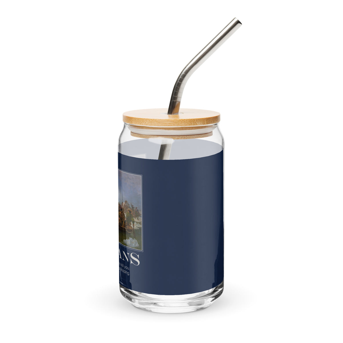 Americans Can-Shaped Glass