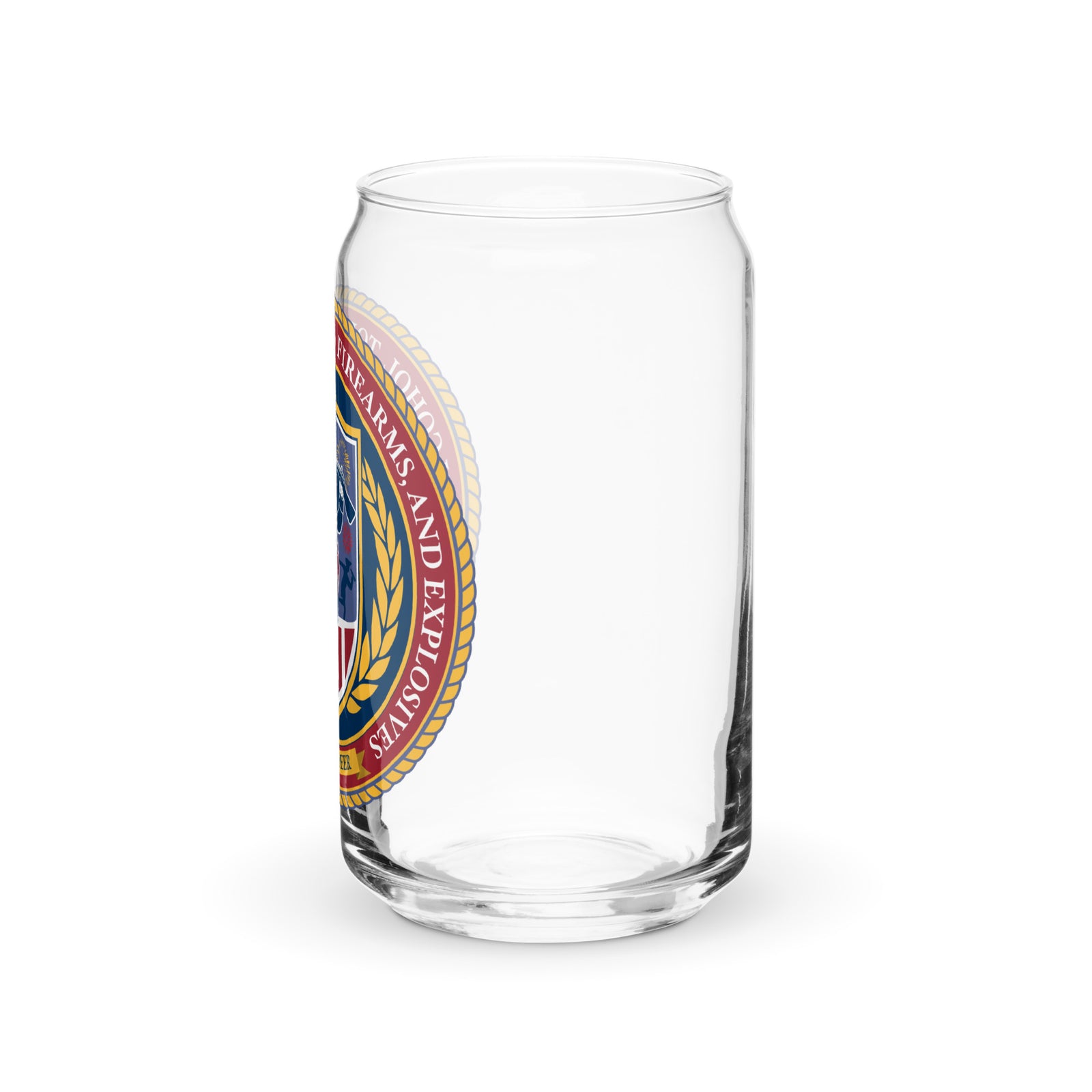 ATF Parody Seal Can-Shaped glass