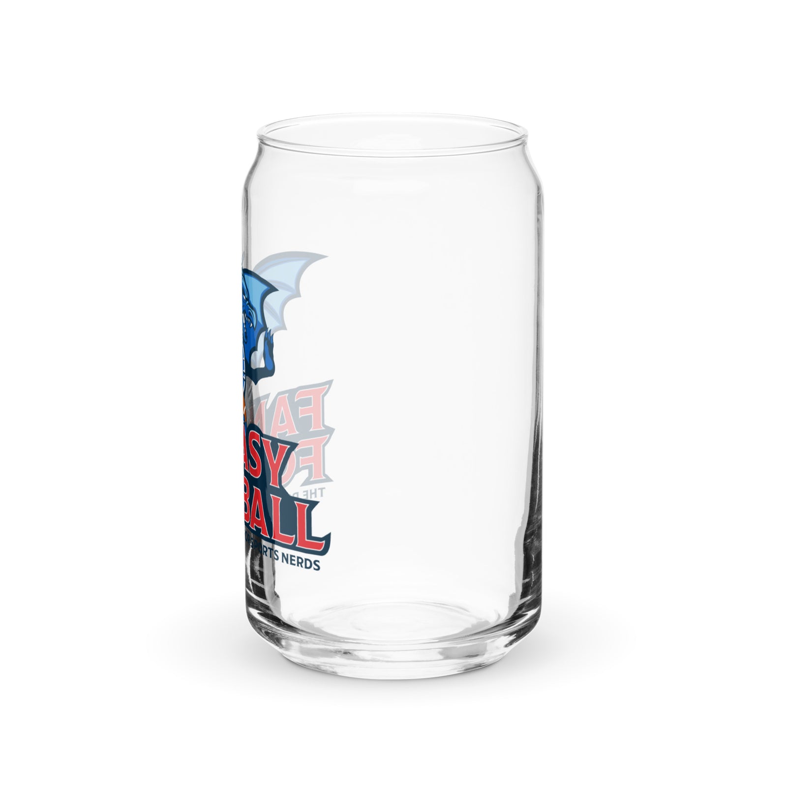Fantasy Football Can-Shaped Glass