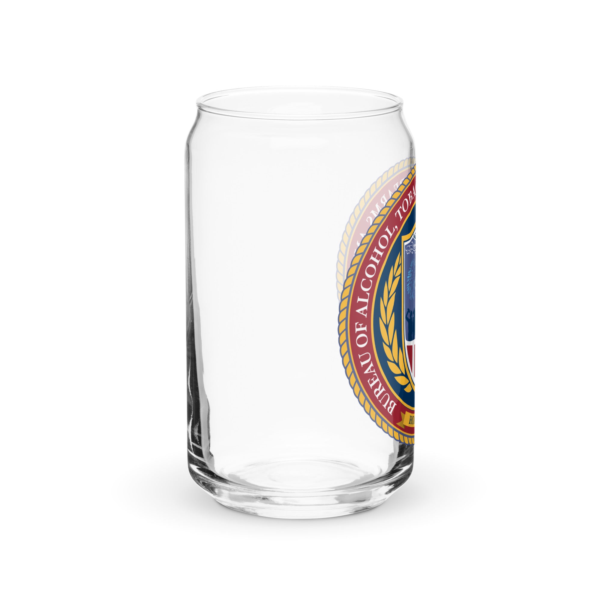 ATF Parody Seal Can-Shaped glass