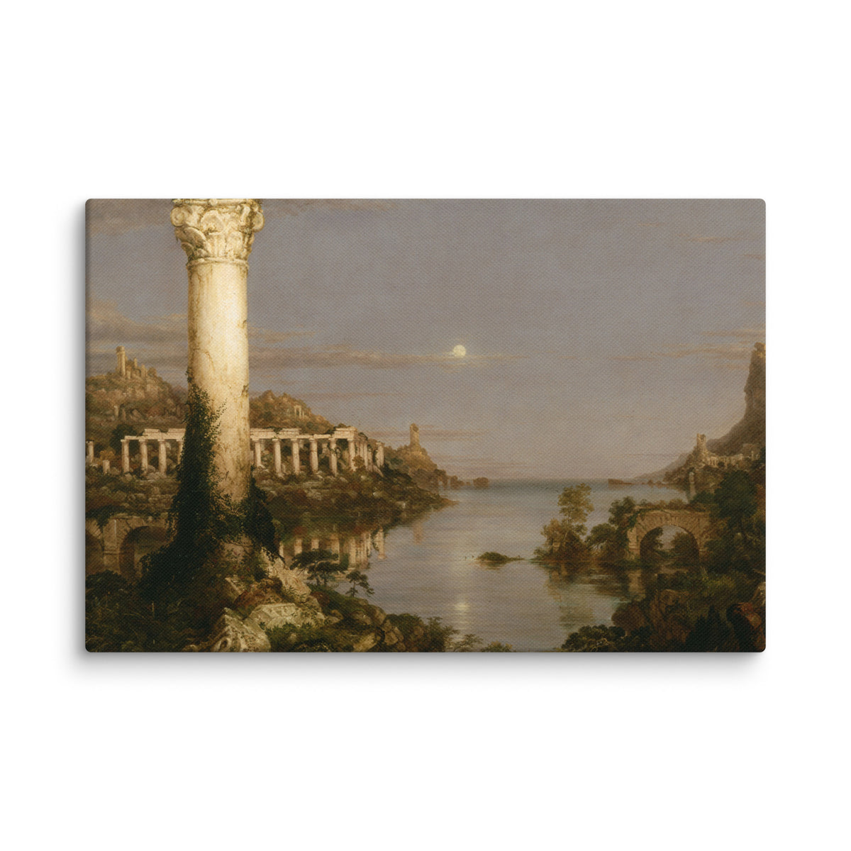 Thomas Cole&#39;s Desolation Canvas