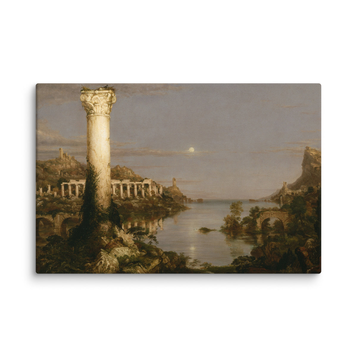 Thomas Cole&#39;s Desolation Canvas