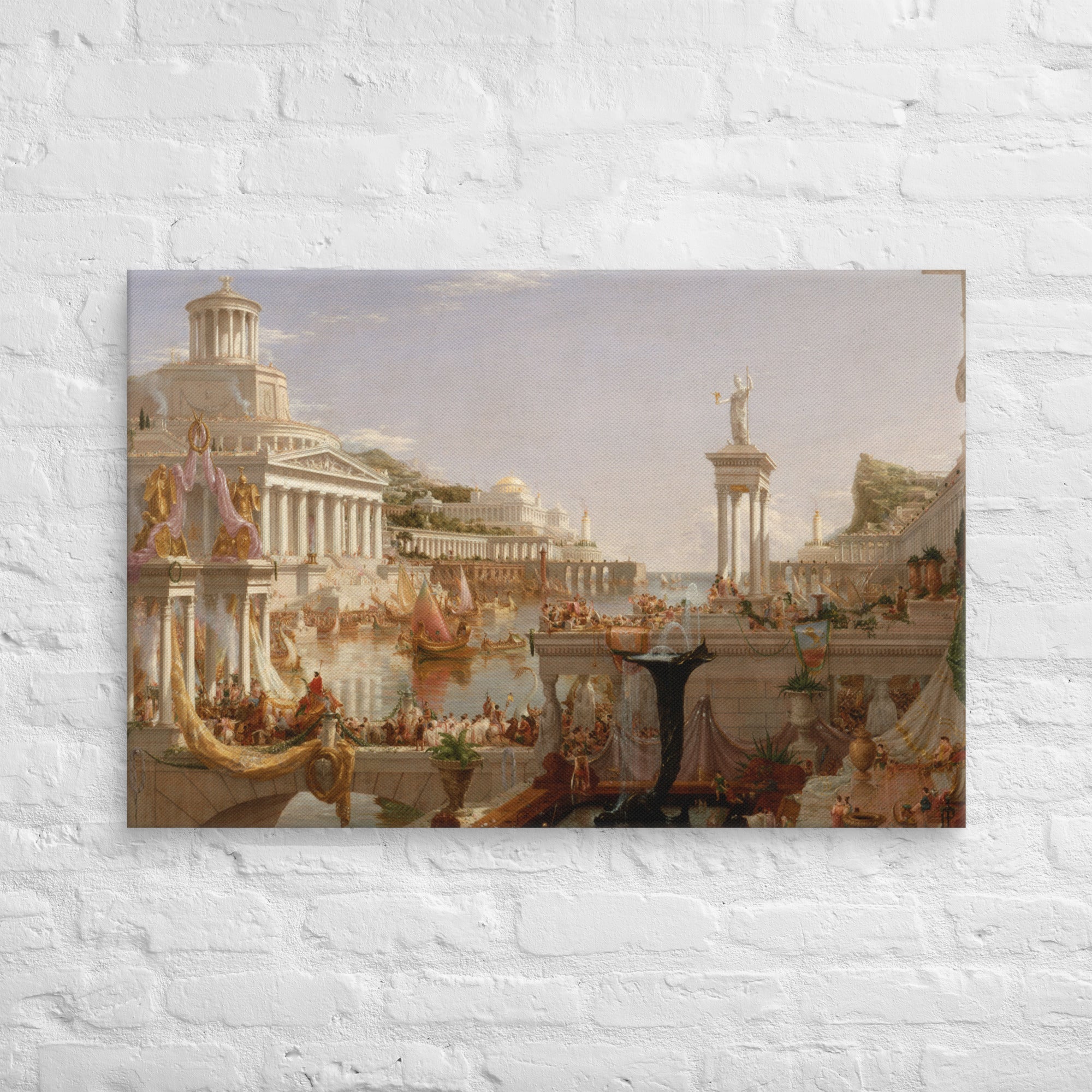 The Consummation of Empire by Thomas Cole Canvas