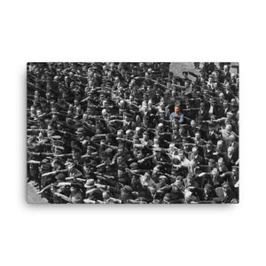 August Landmesser Canvas Wall Art