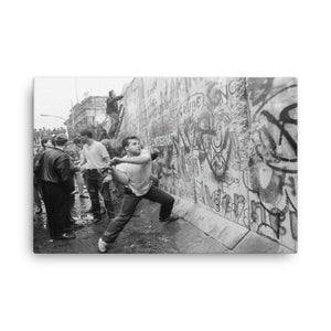 Take Down This Wall Berlin Wrapped Canvas Wall Art