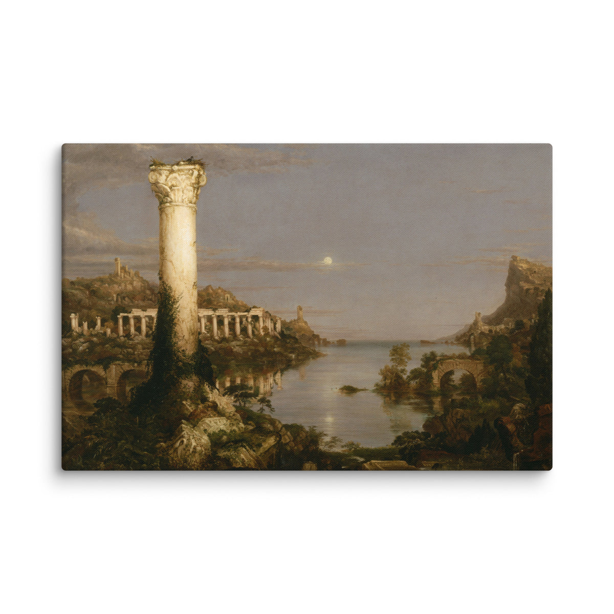 Thomas Cole&#39;s Desolation Canvas