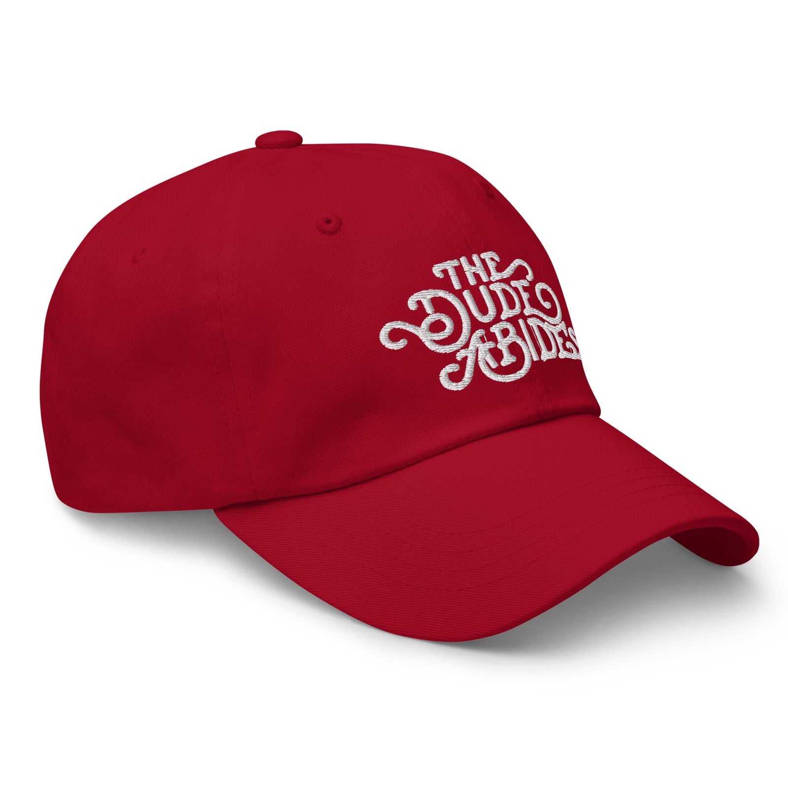 The Dude Abides Cotton Dad Cap