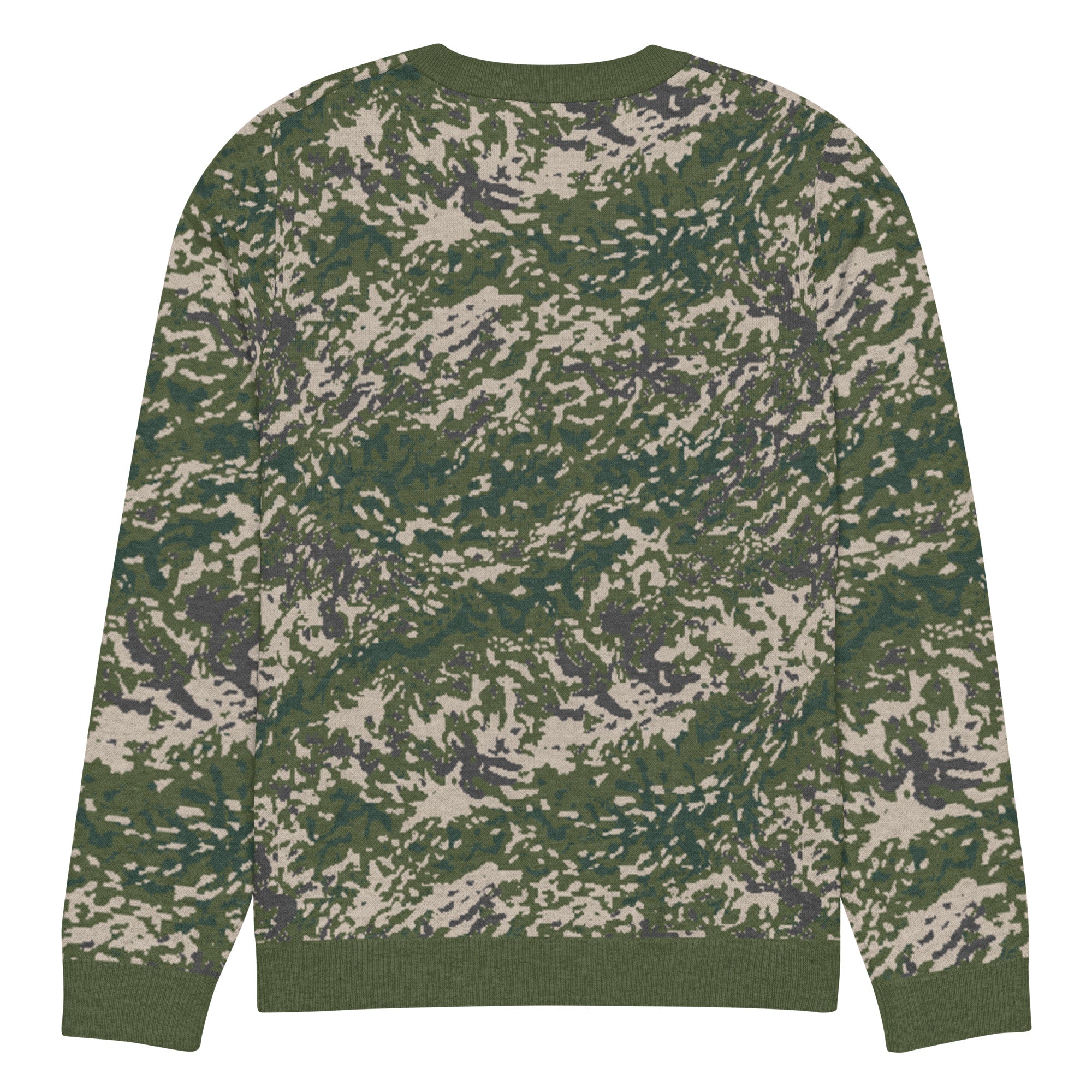 BVON Flecktarn Knitted Crew Neck Sweater