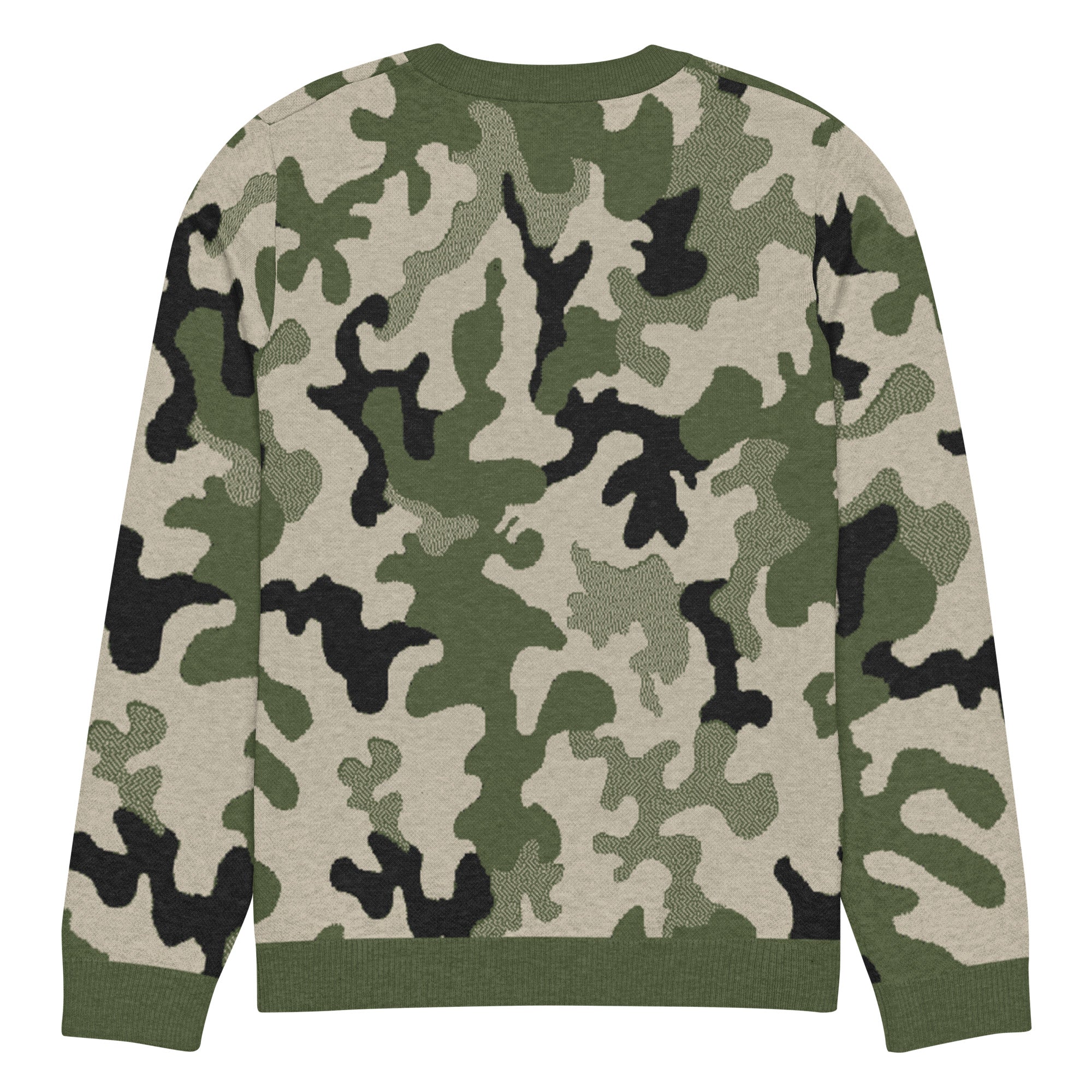 Outpost Camo Knitted Pullover Sweater