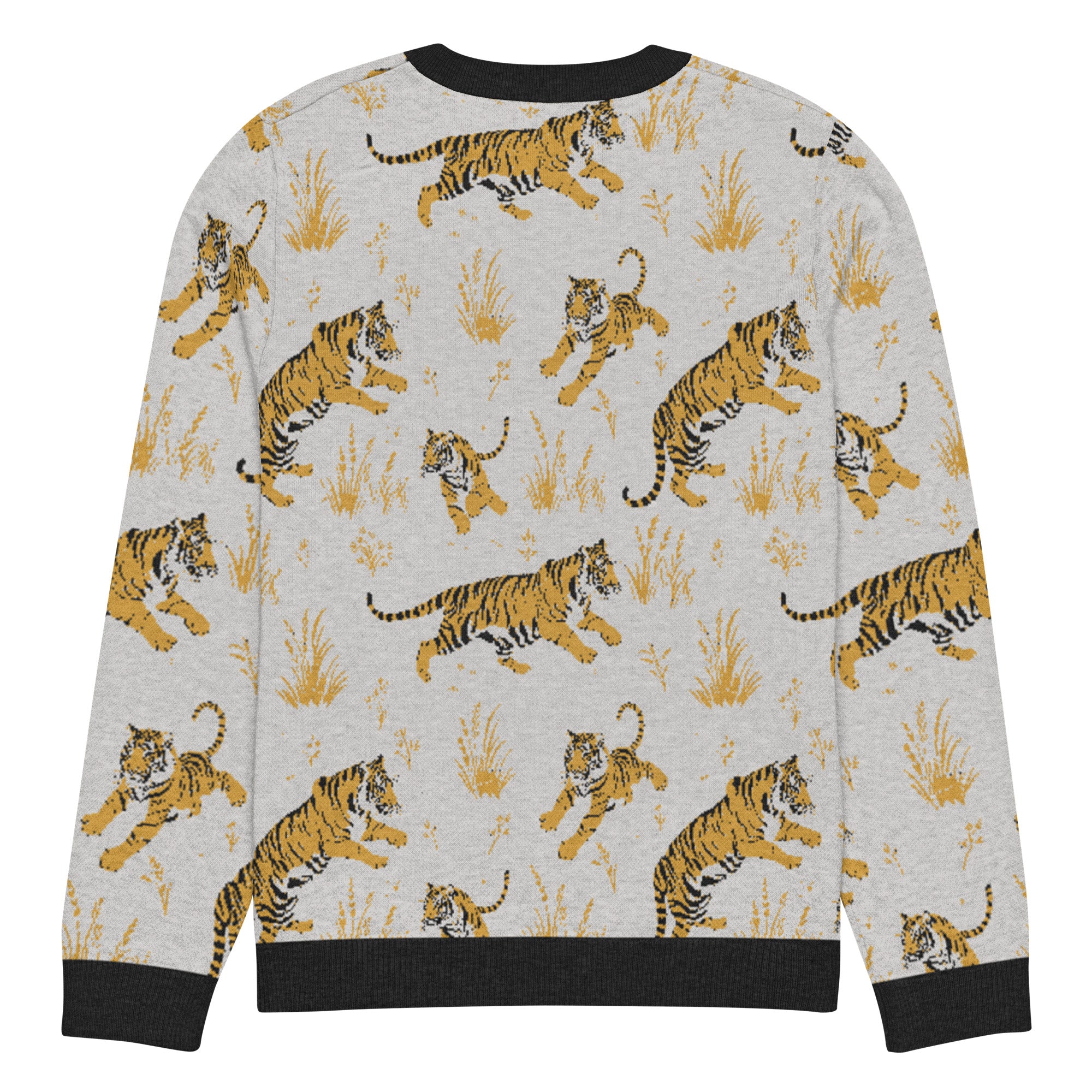 Tigers Knitted Crew Neck Sweater