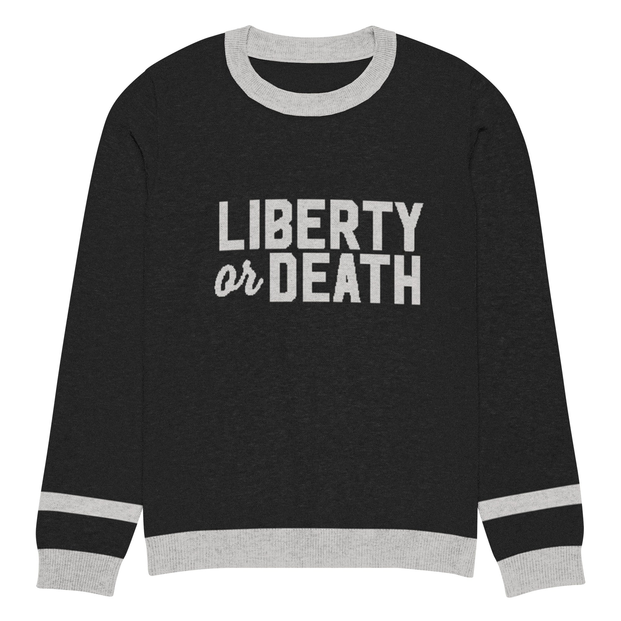 Liberty Or Death Knitted Sweater