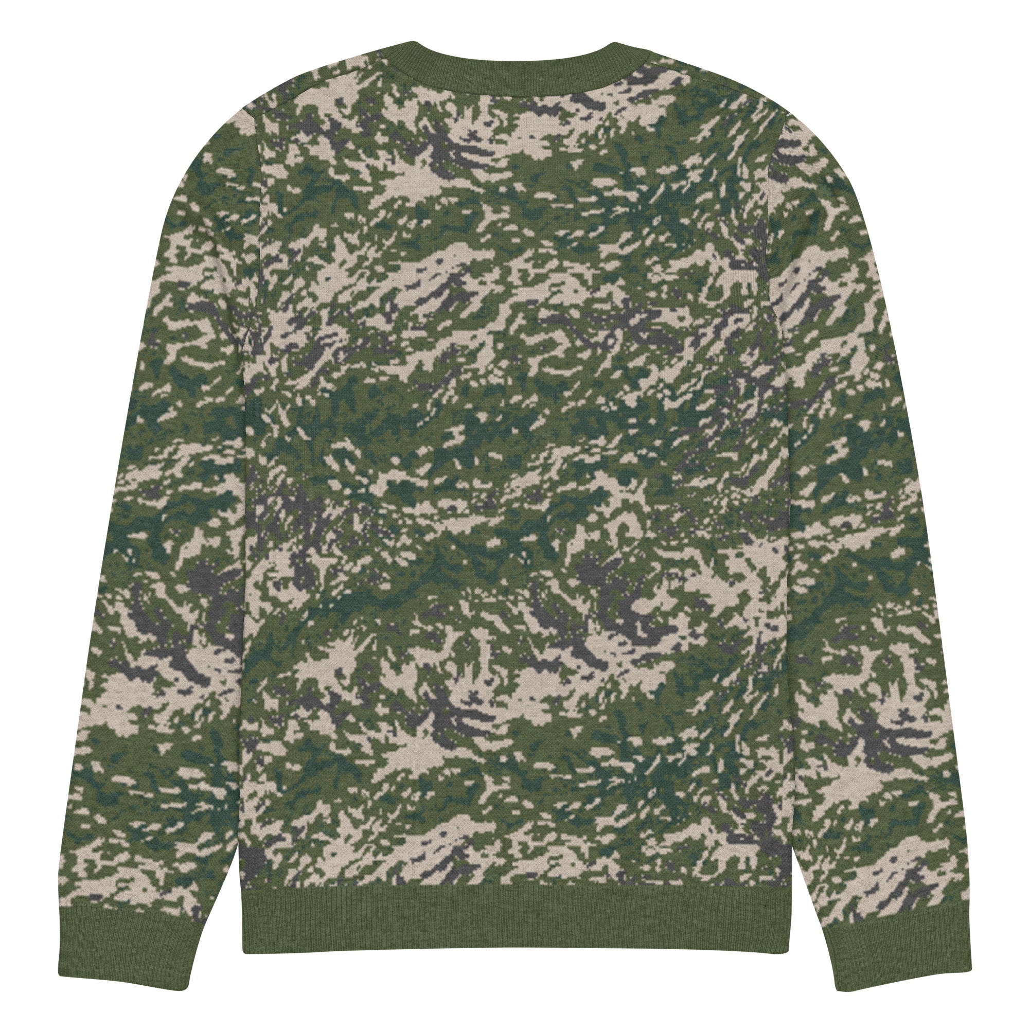 BVON Flecktarn Knitted Crew Neck Sweater