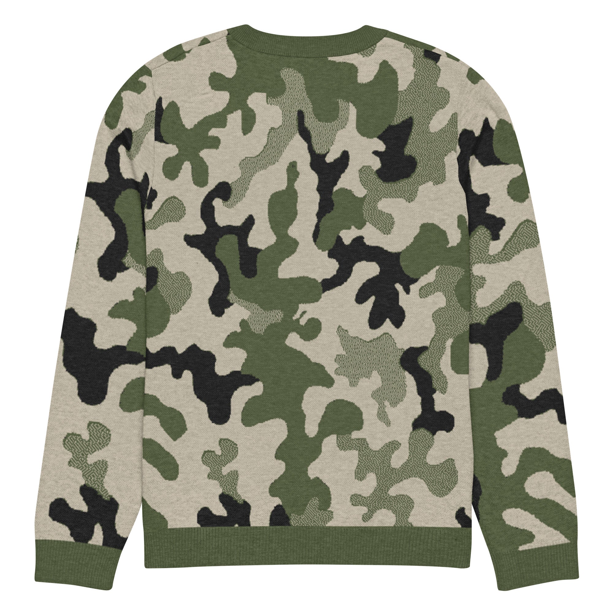 Outpost Camo Knitted Pullover Sweater