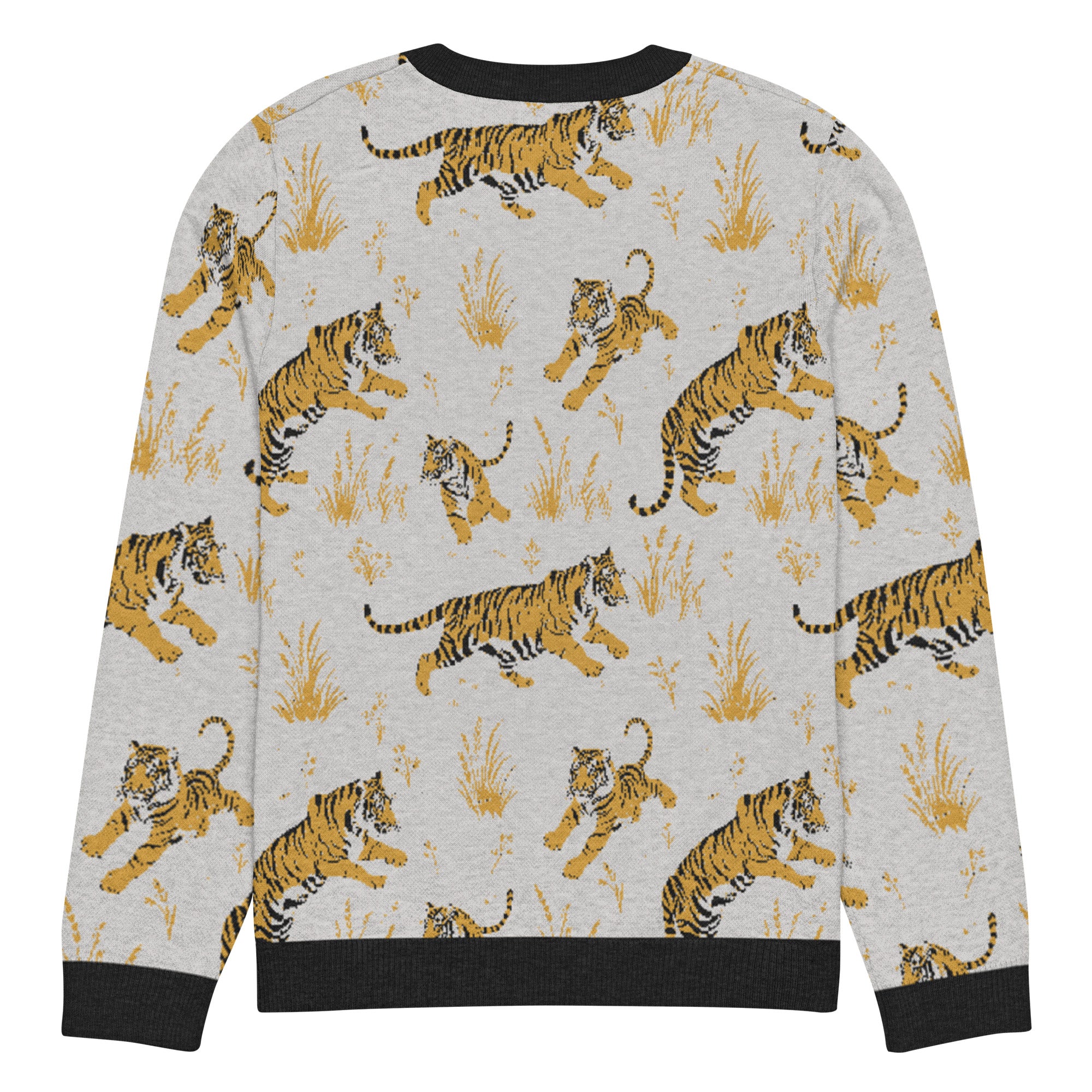 Tigers Knitted Crew Neck Sweater