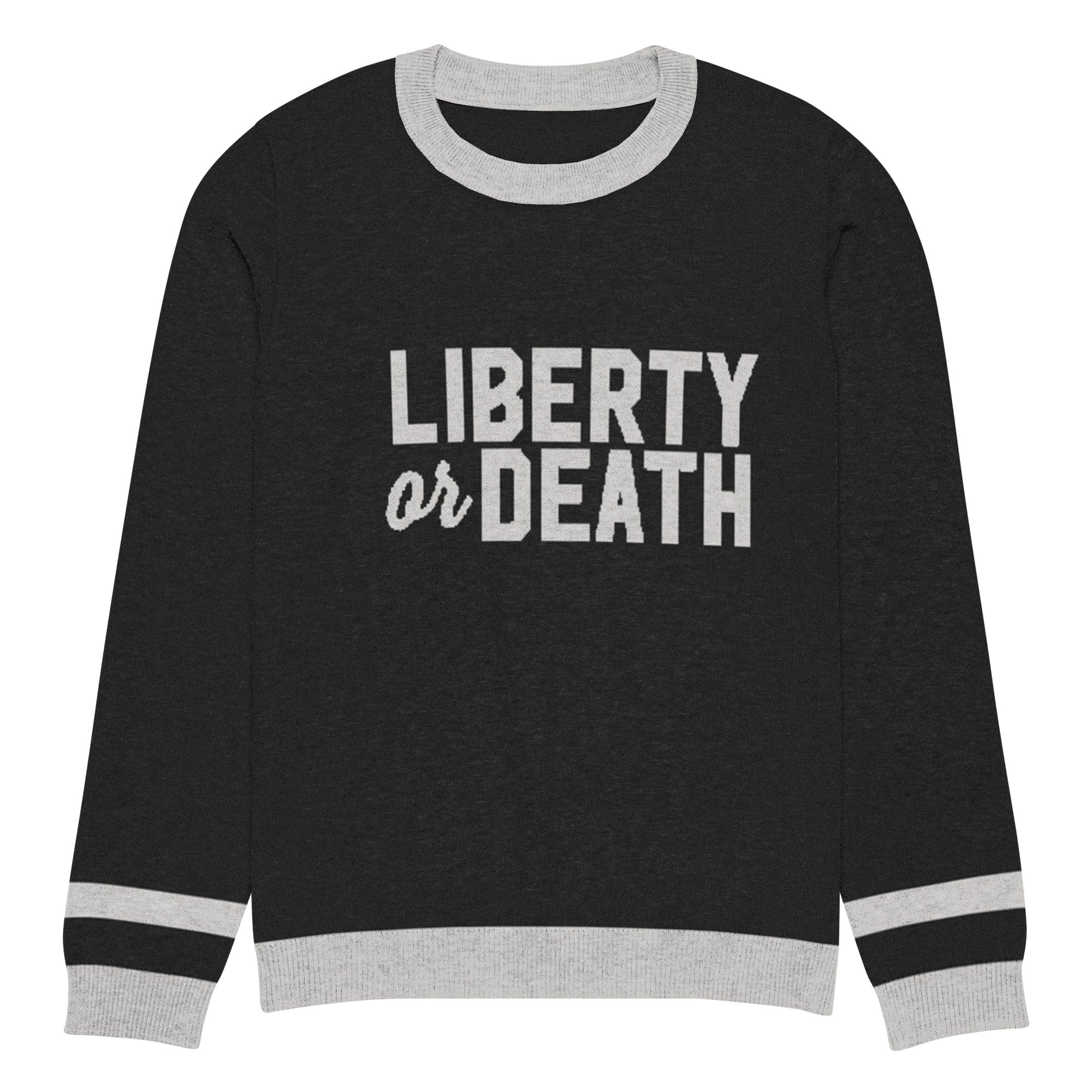 Liberty Or Death Knitted Sweater