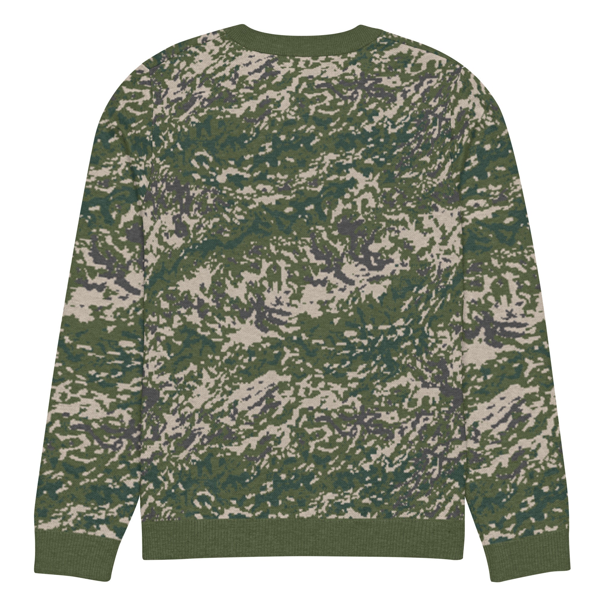 BVON Flecktarn Knitted Crew Neck Sweater