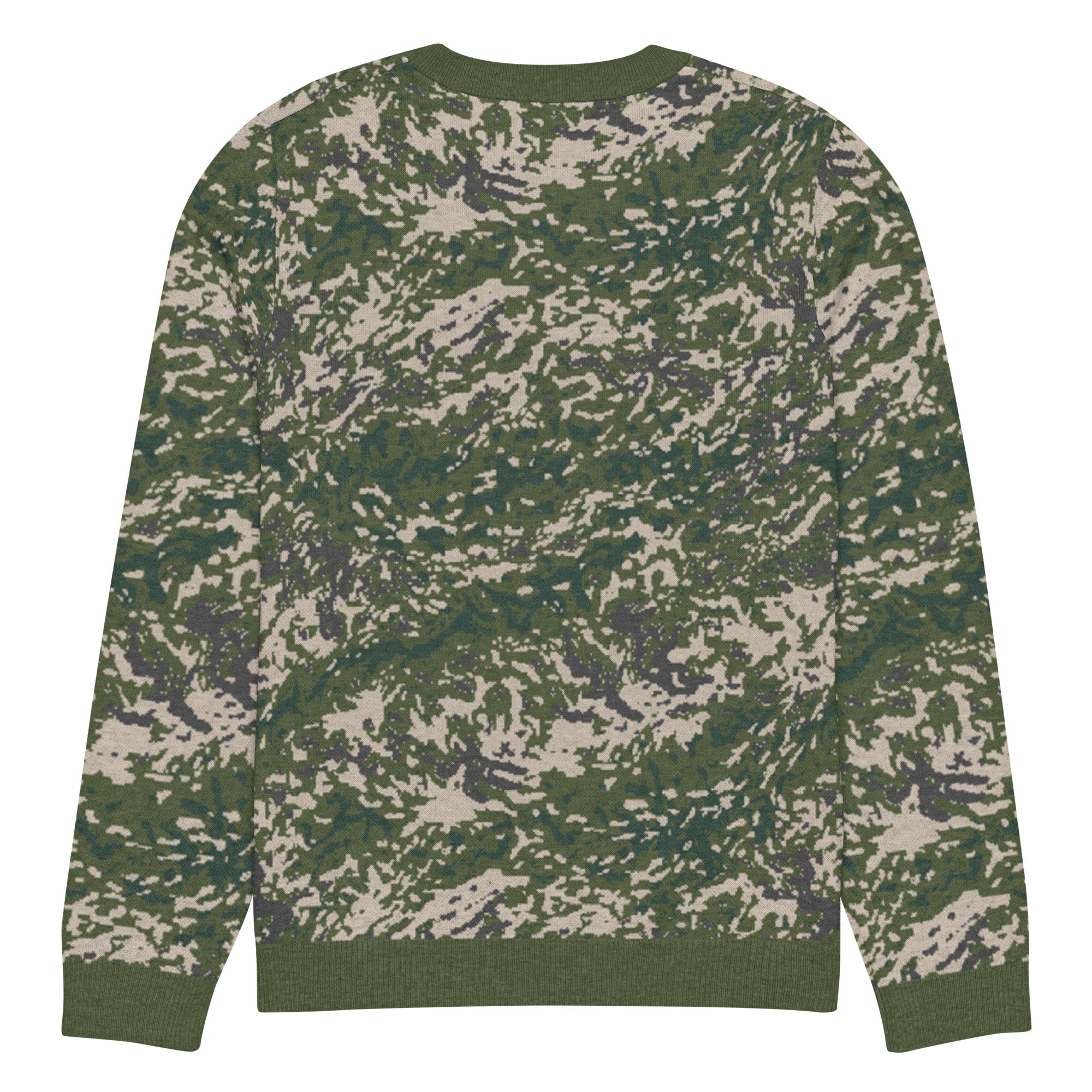 BVON Flecktarn Knitted Crew Neck Sweater