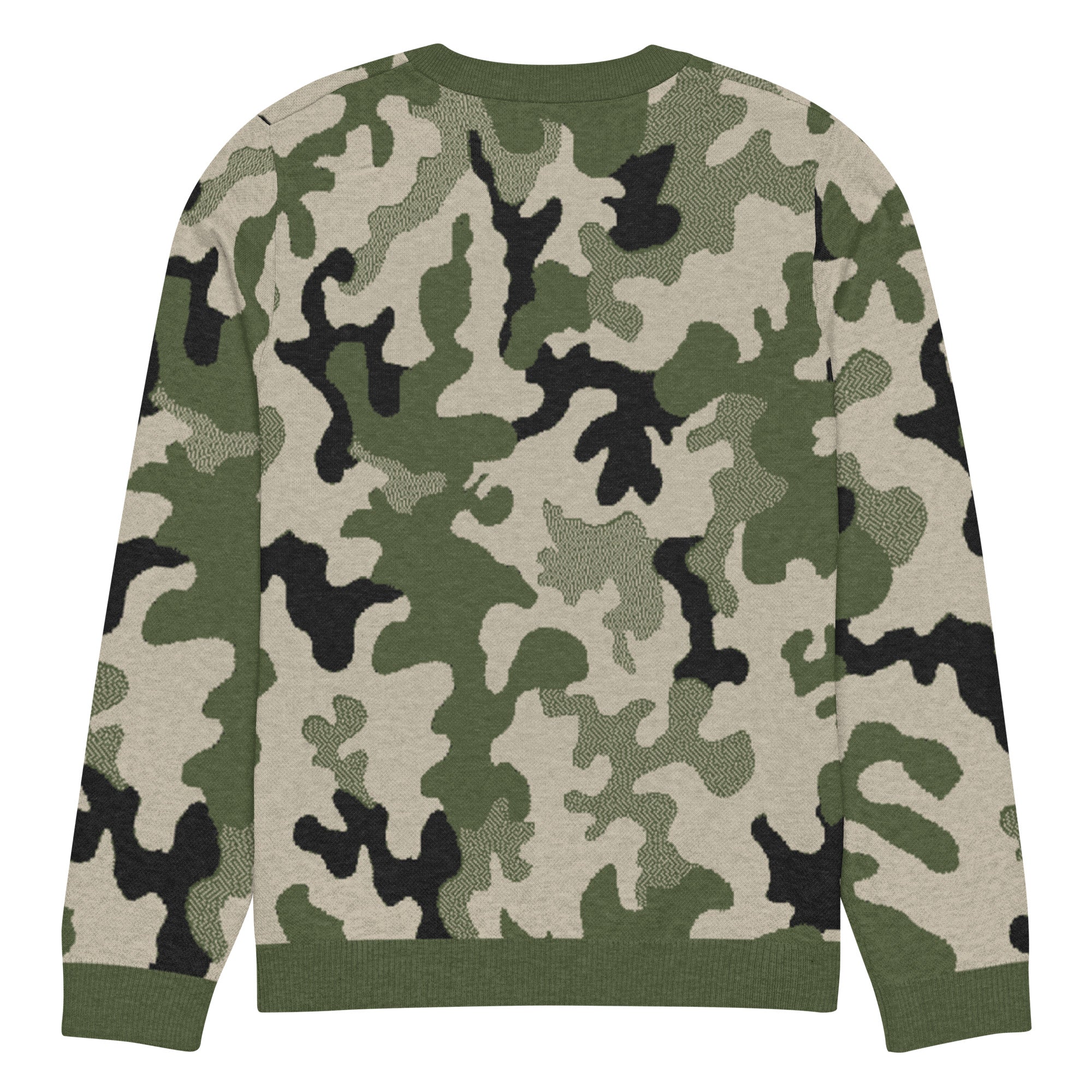 Outpost Camo Knitted Pullover Sweater