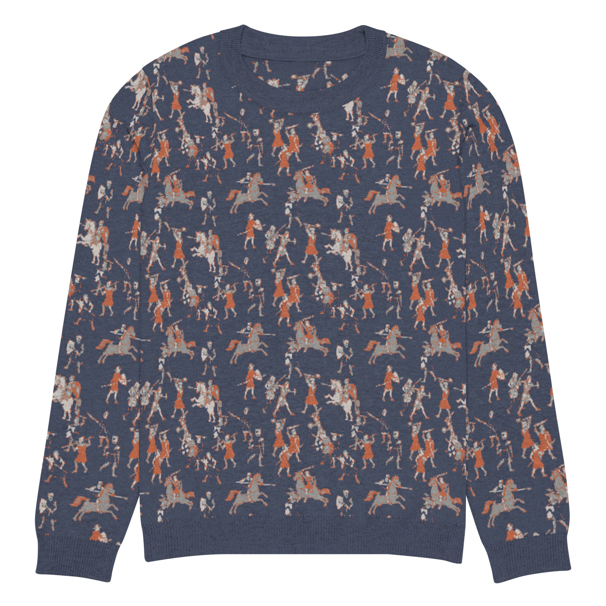 Medieval Battle Knitted Crew Neck Sweater