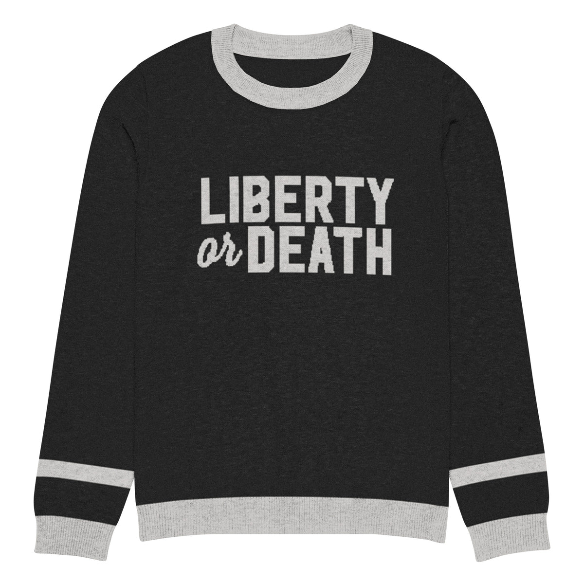 Liberty Or Death Knitted Sweater