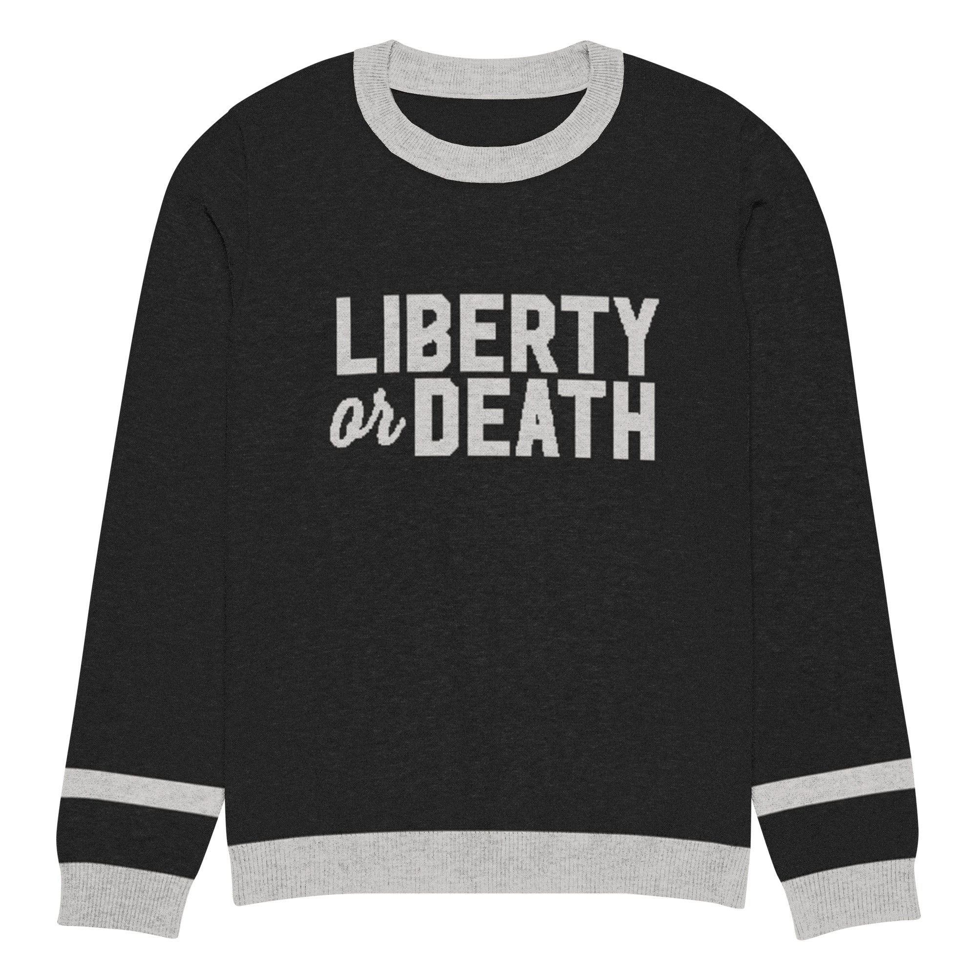 Liberty Or Death Knitted Sweater