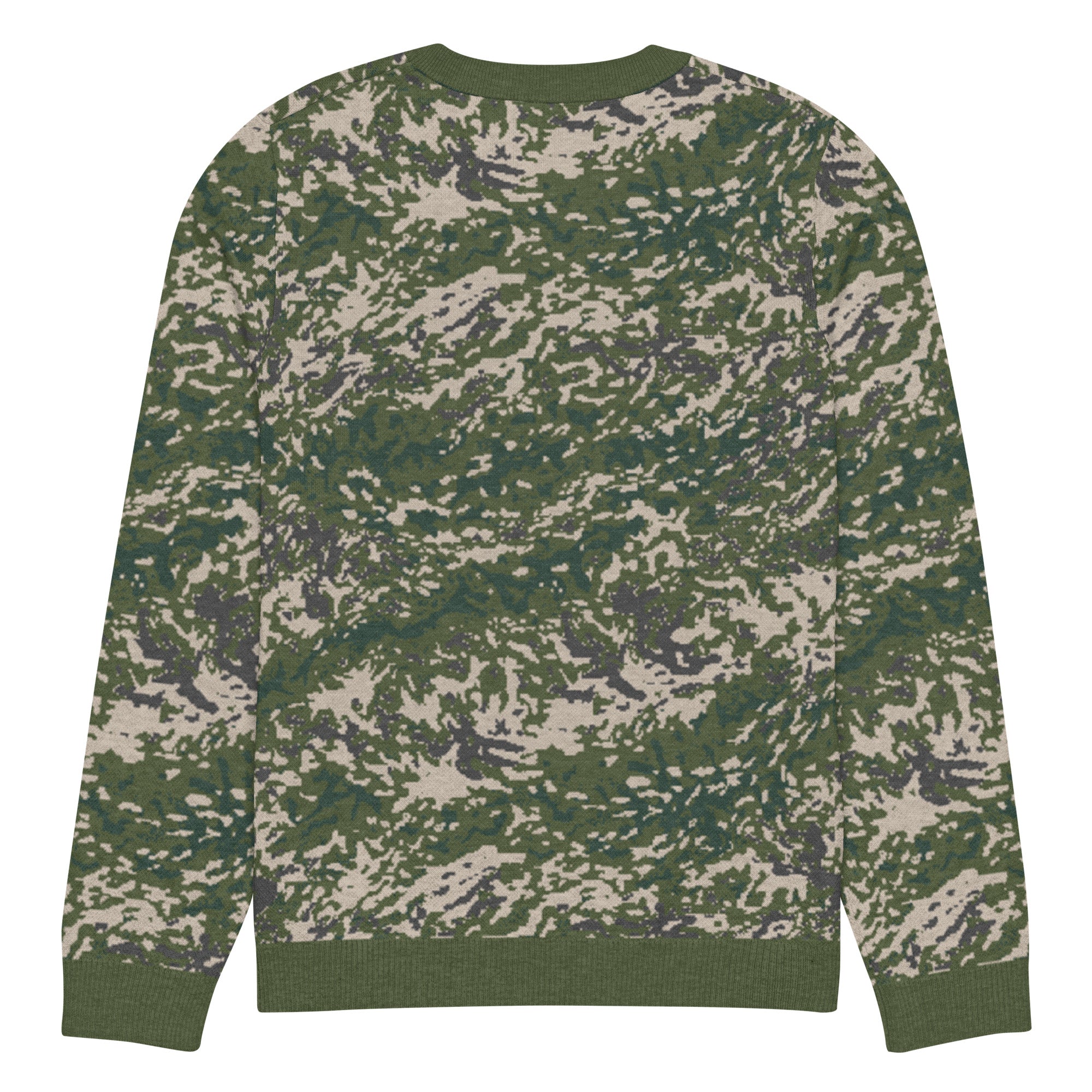 BVON Flecktarn Knitted Crew Neck Sweater