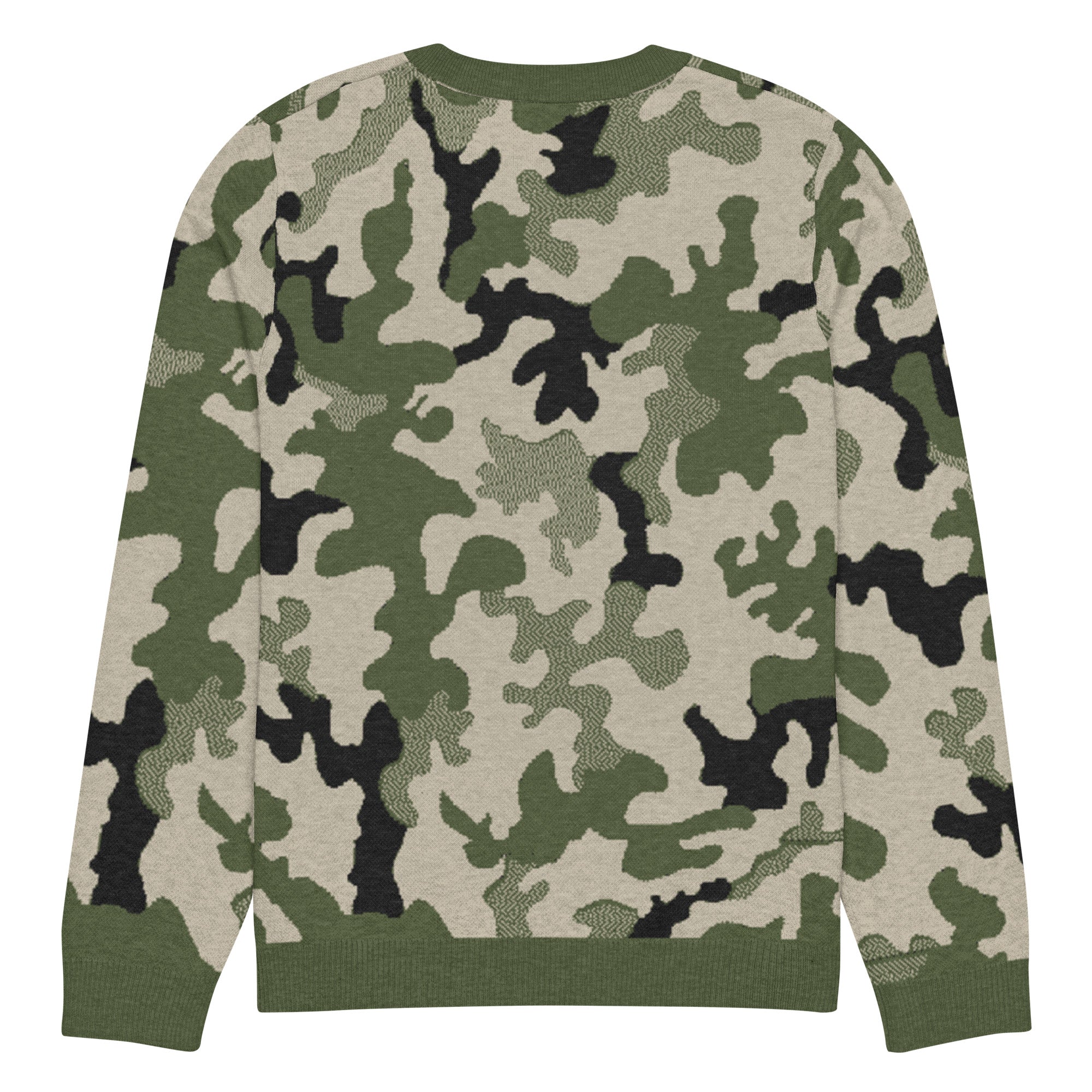 Outpost Camo Knitted Pullover Sweater