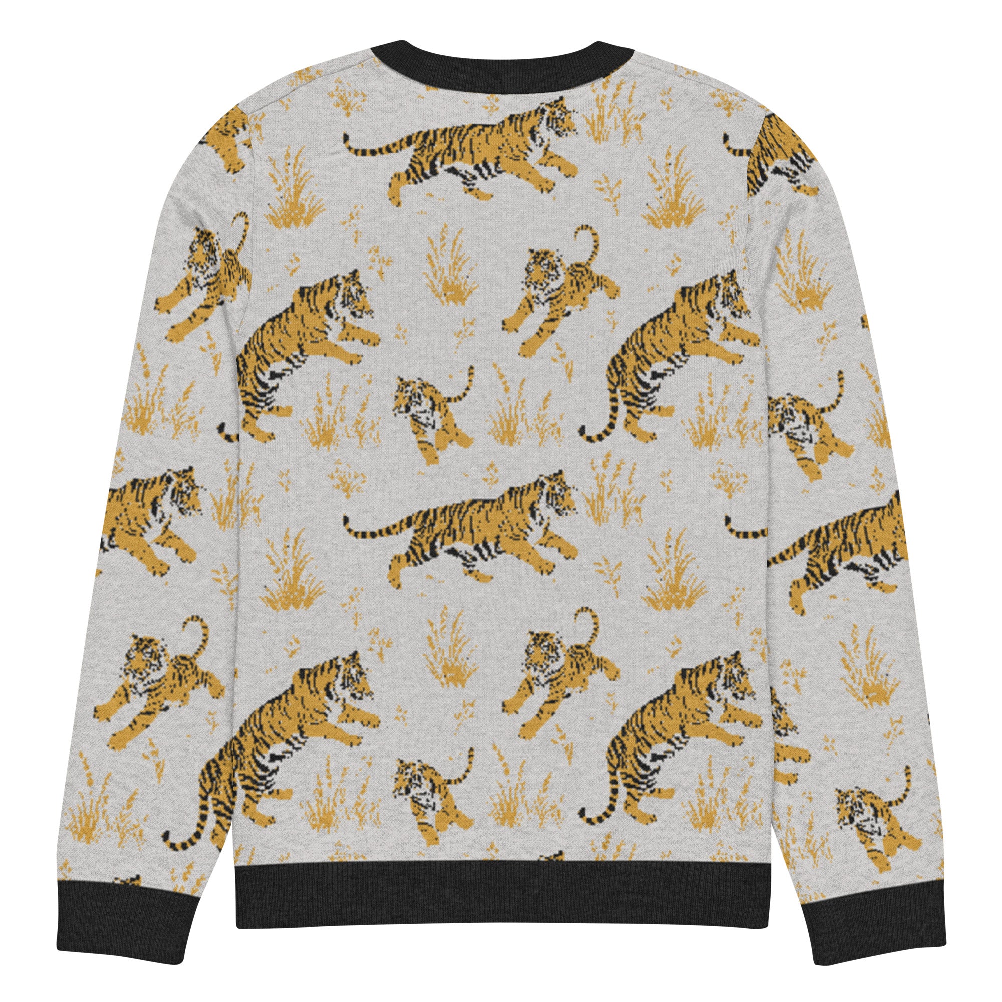 Tigers Knitted Crew Neck Sweater