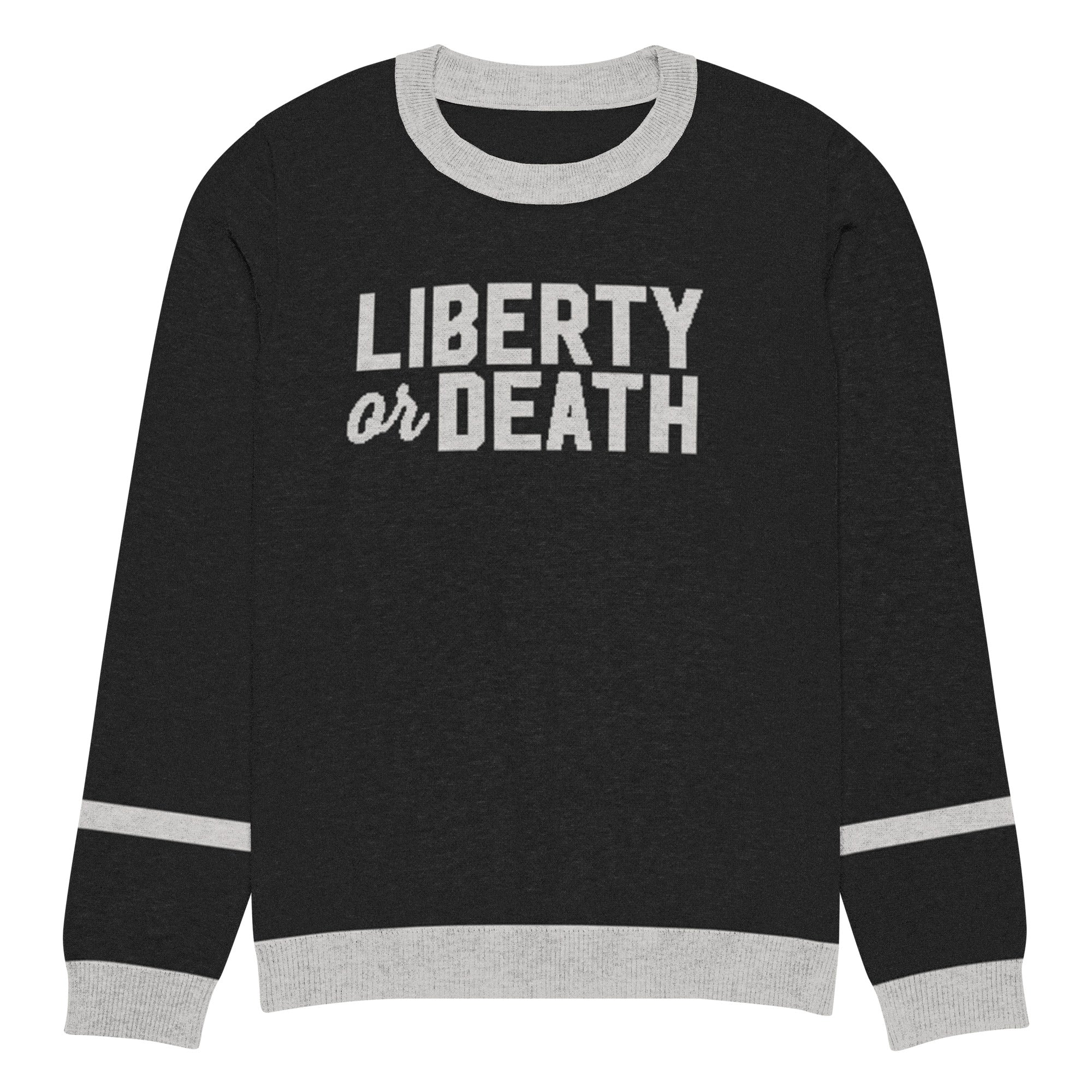 Liberty Or Death Knitted Sweater