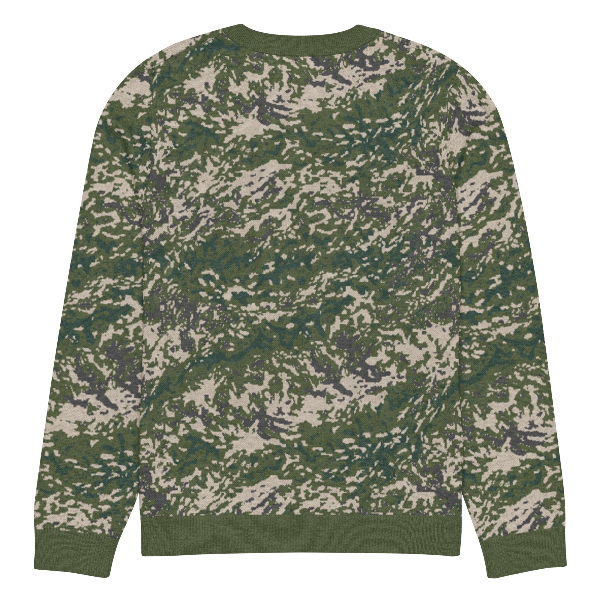 BVON Flecktarn Knitted Crew Neck Sweater