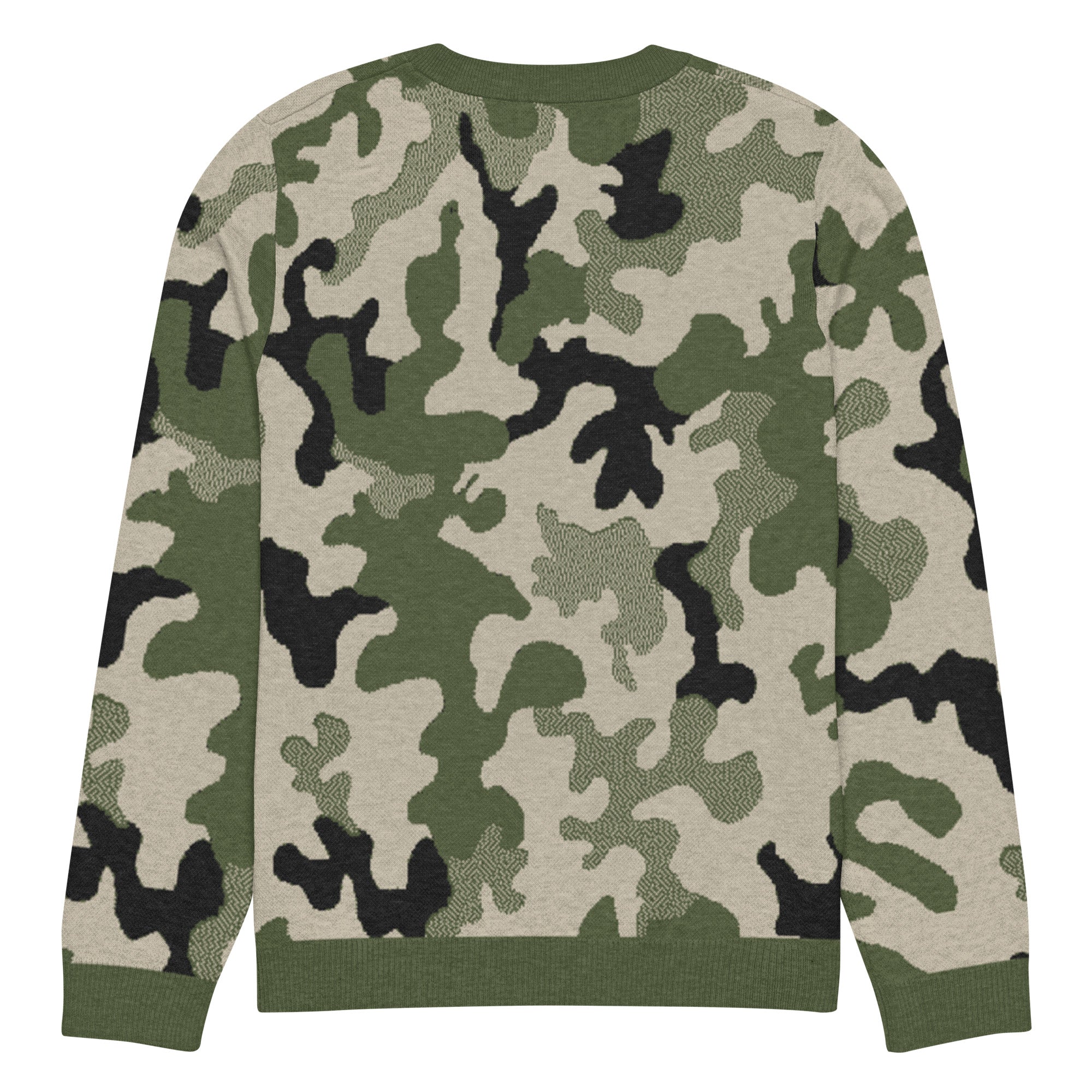 Outpost Camo Knitted Pullover Sweater