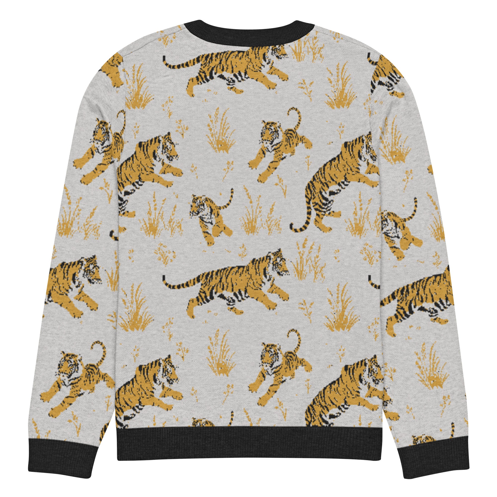 Tigers Knitted Crew Neck Sweater