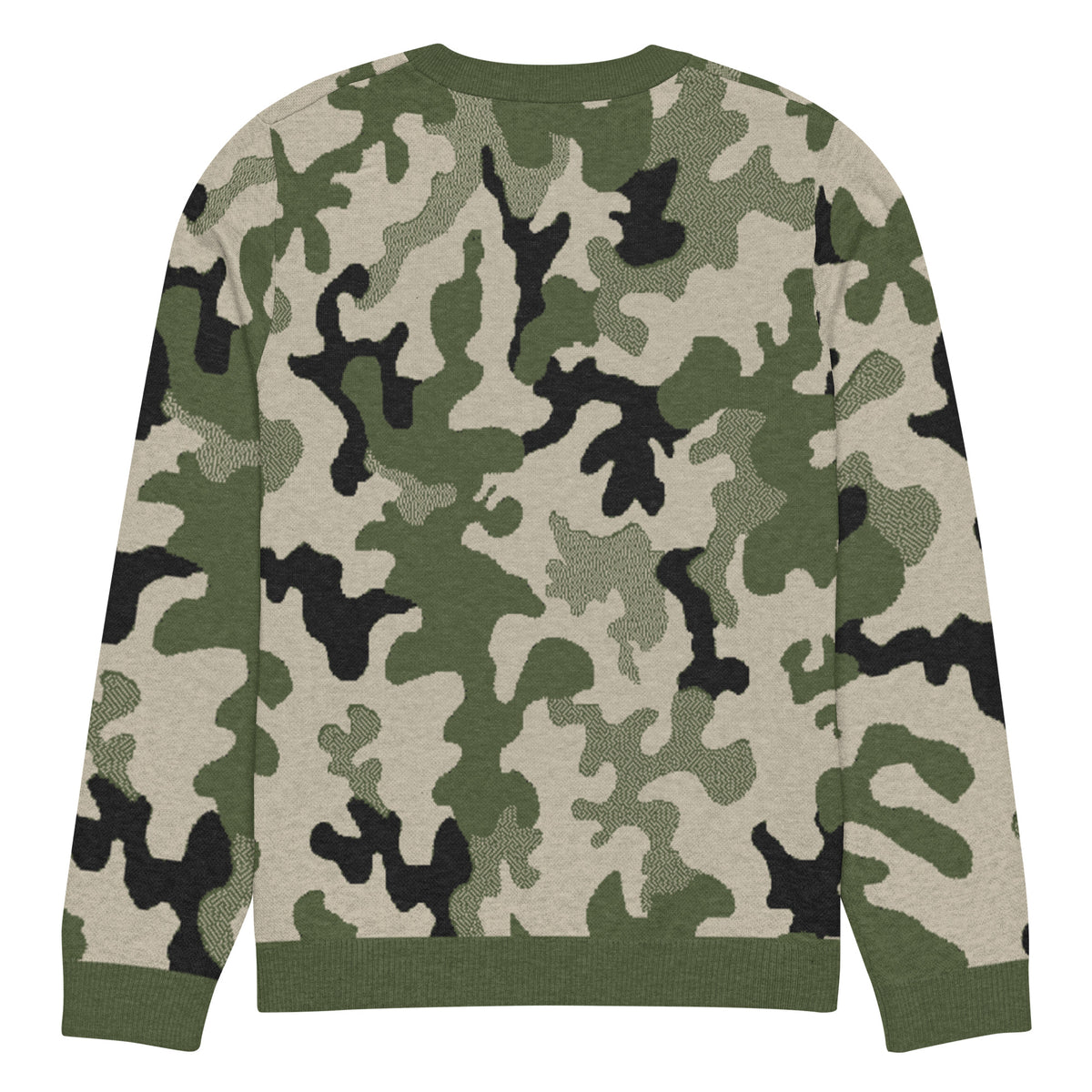 Outpost Camo Knitted Pullover Sweater