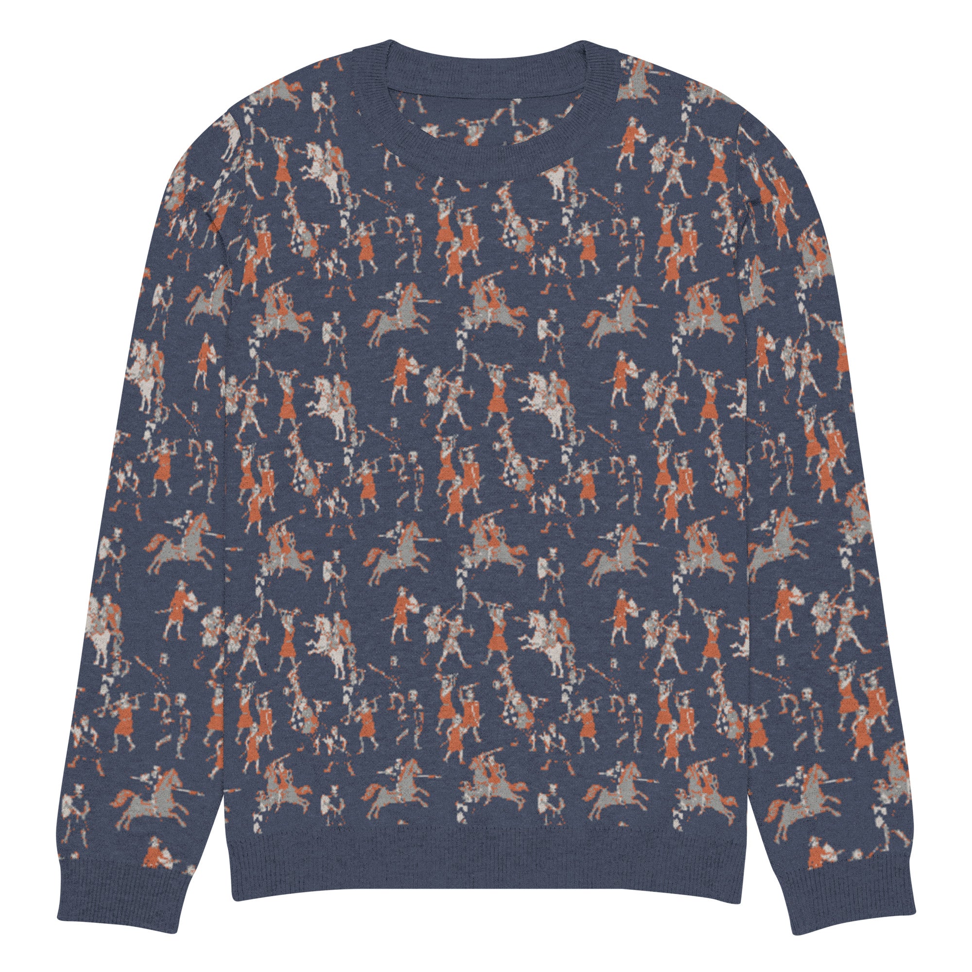 Medieval Battle Knitted Crew Neck Sweater