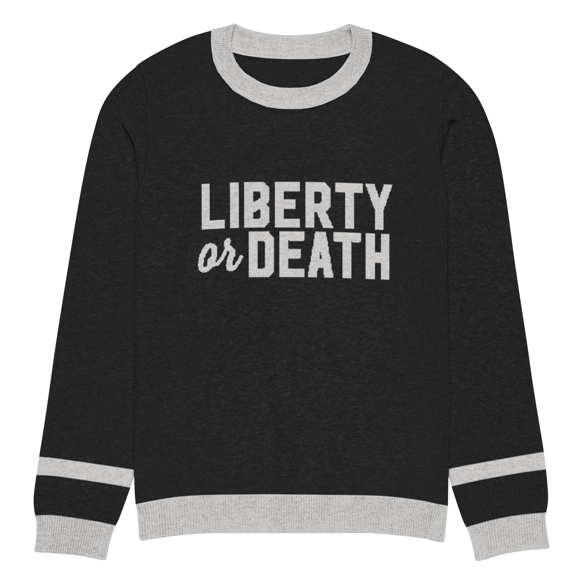 Liberty Or Death Knitted Sweater