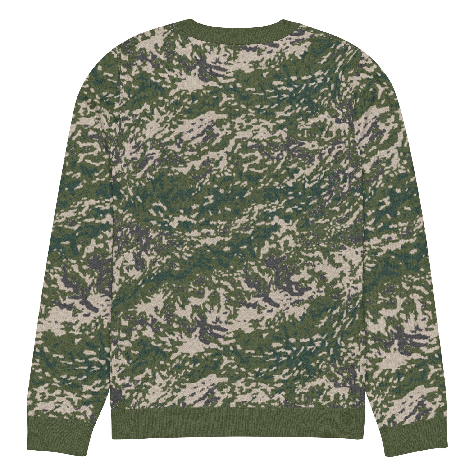 BVON Flecktarn Knitted Crew Neck Sweater