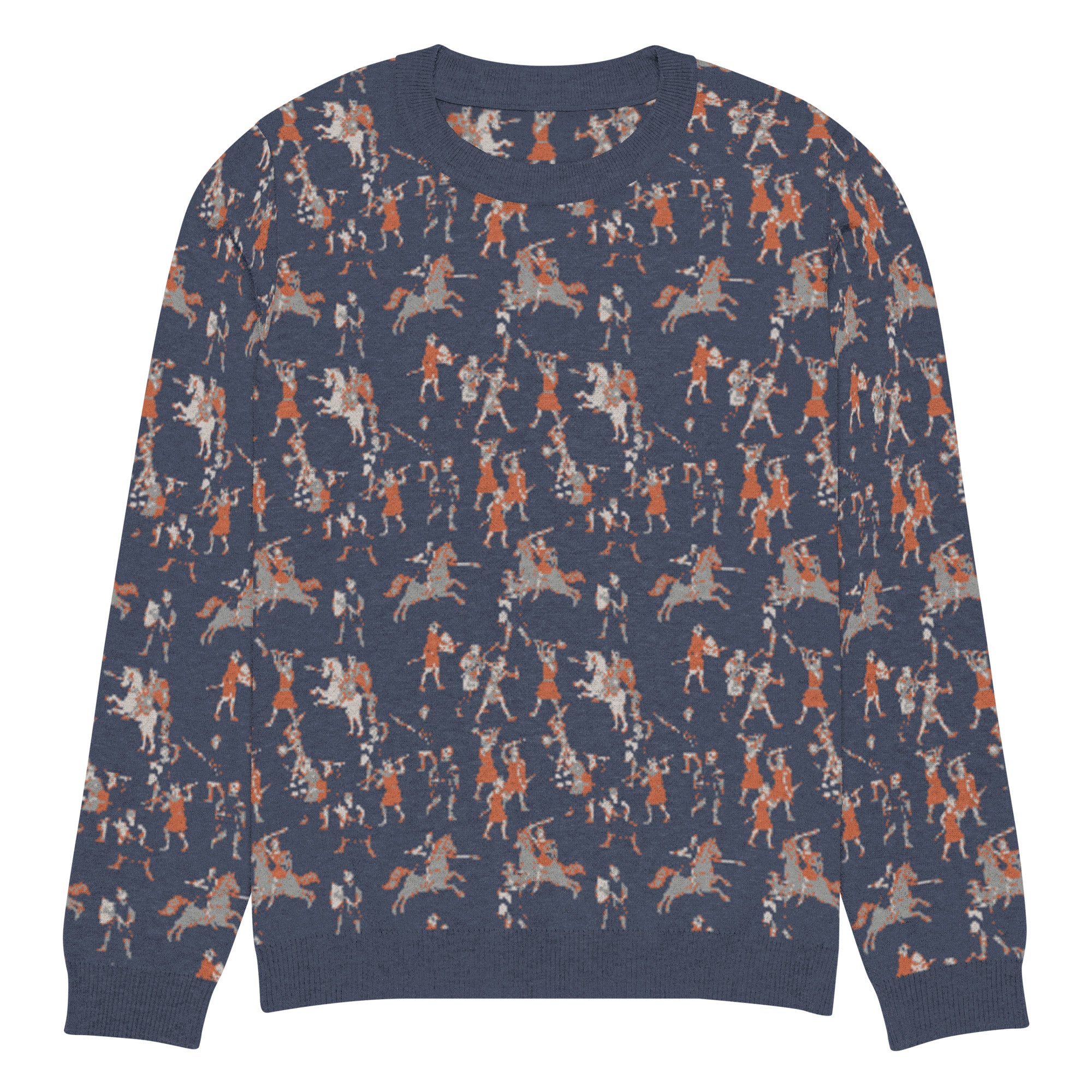 Medieval Battle Knitted Crew Neck Sweater