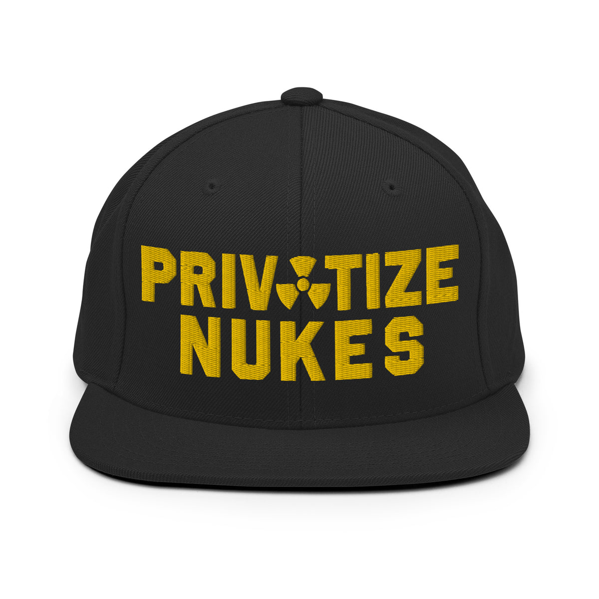 Privatize Nukes Snapback Hat