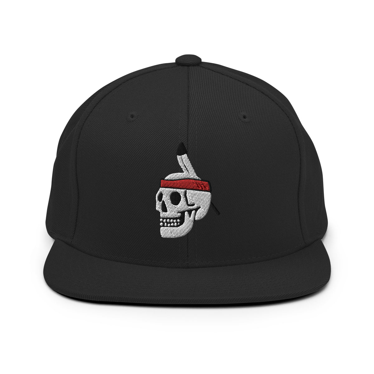 Brave Death Snapback Hat