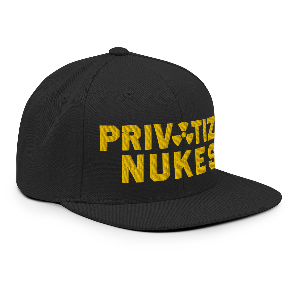 Privatize Nukes Snapback Hat