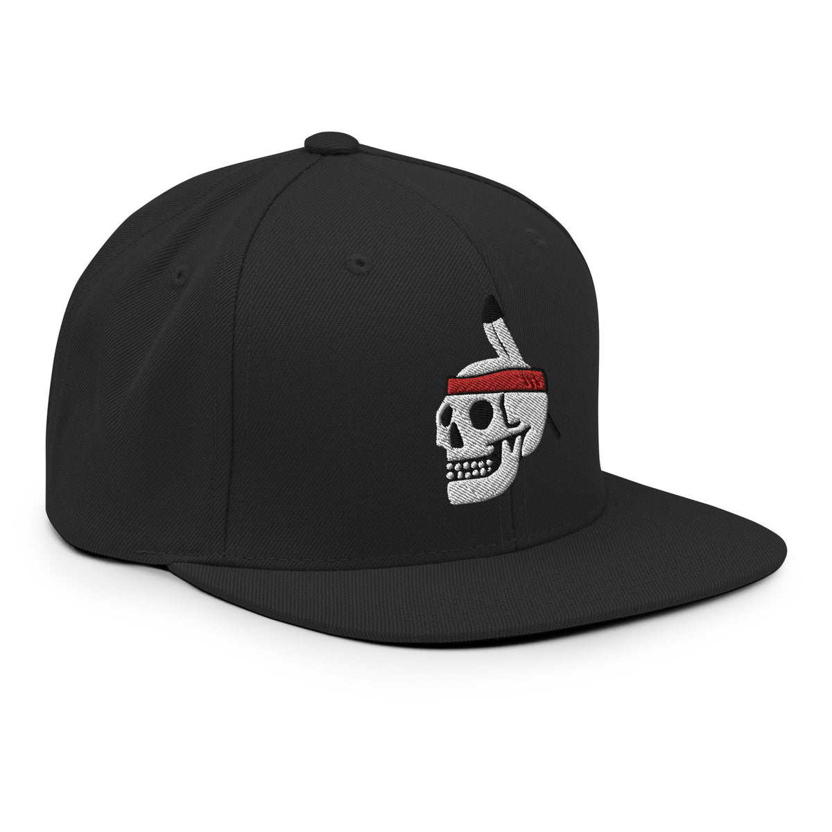 Brave Death Snapback Hat
