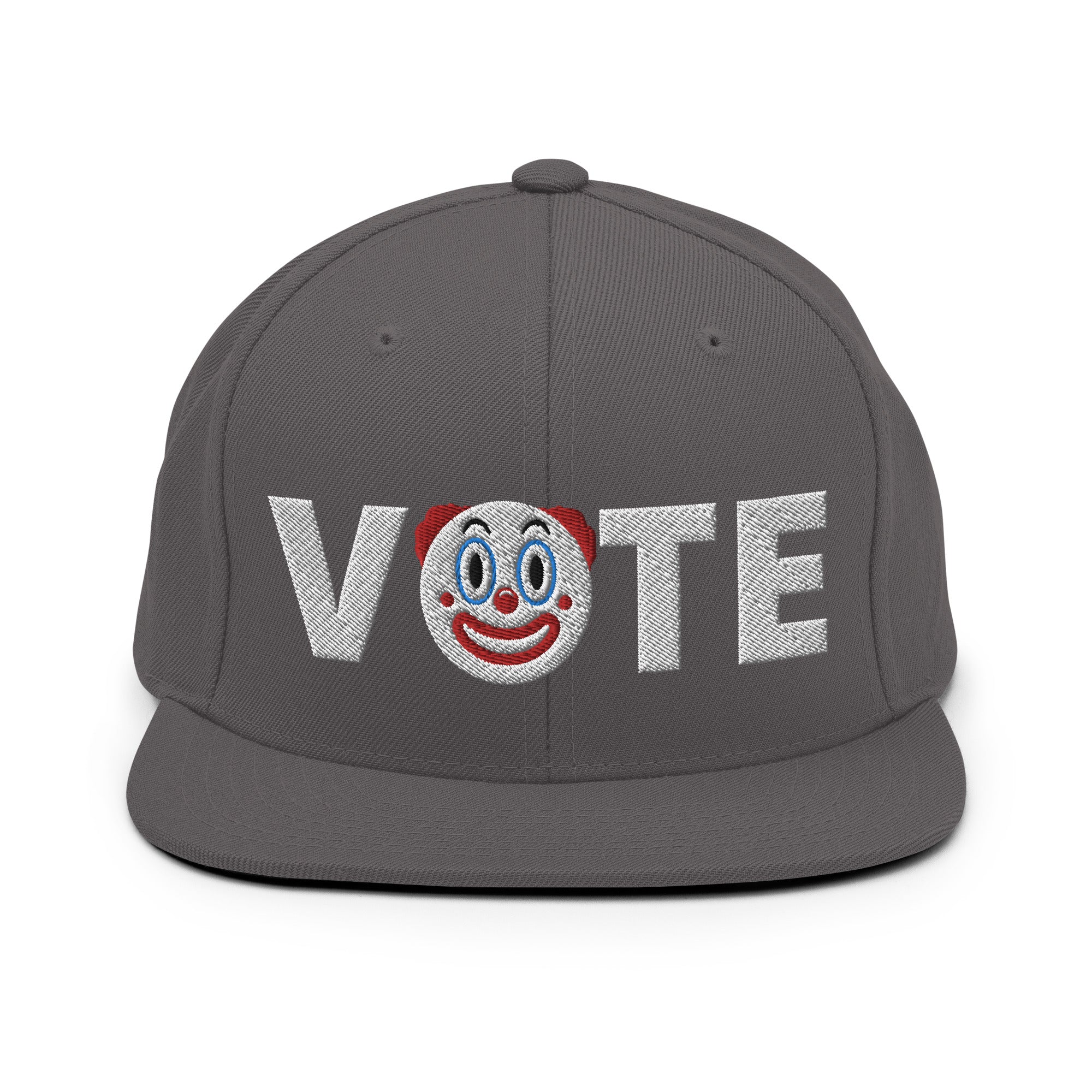 Vote Clown Emoji Snapback Hat