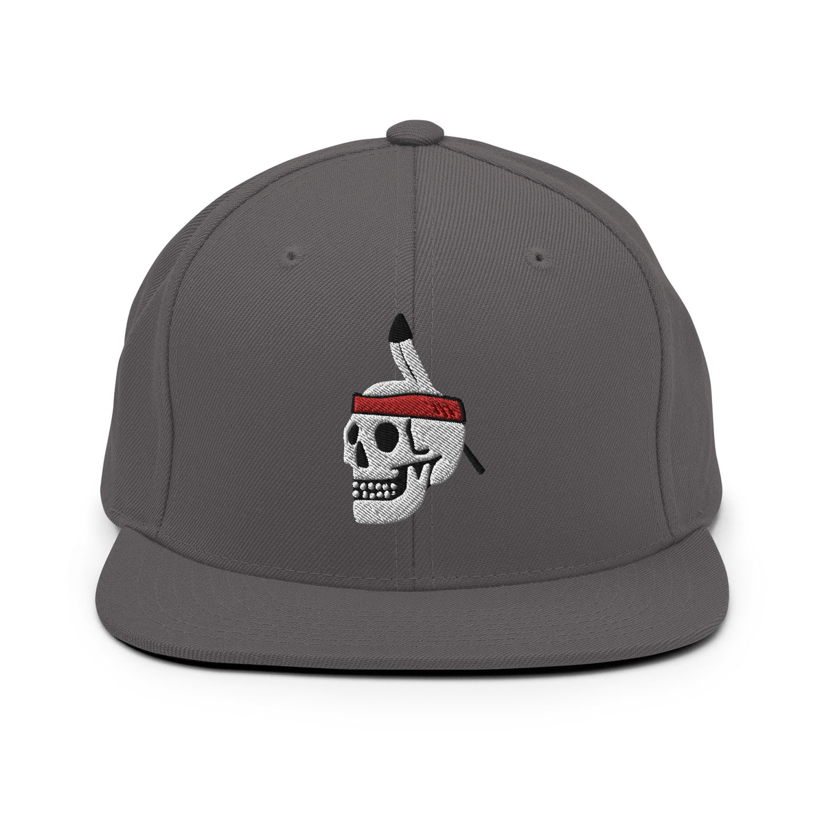 Brave Death Snapback Hat