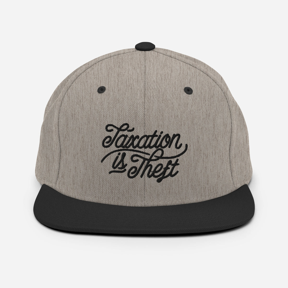 Taxation Is Theft Wool Blend Snapback